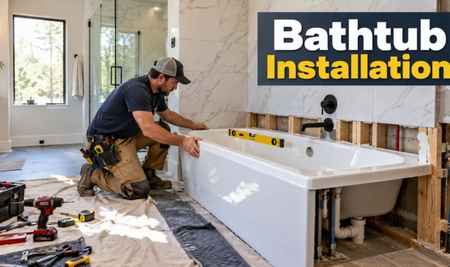 Bathtub Installation